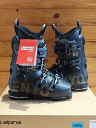 LYŽIARKY ALPINA ENYO 85 BLACK/GOLD GW 25MP ---MODEL 2026---